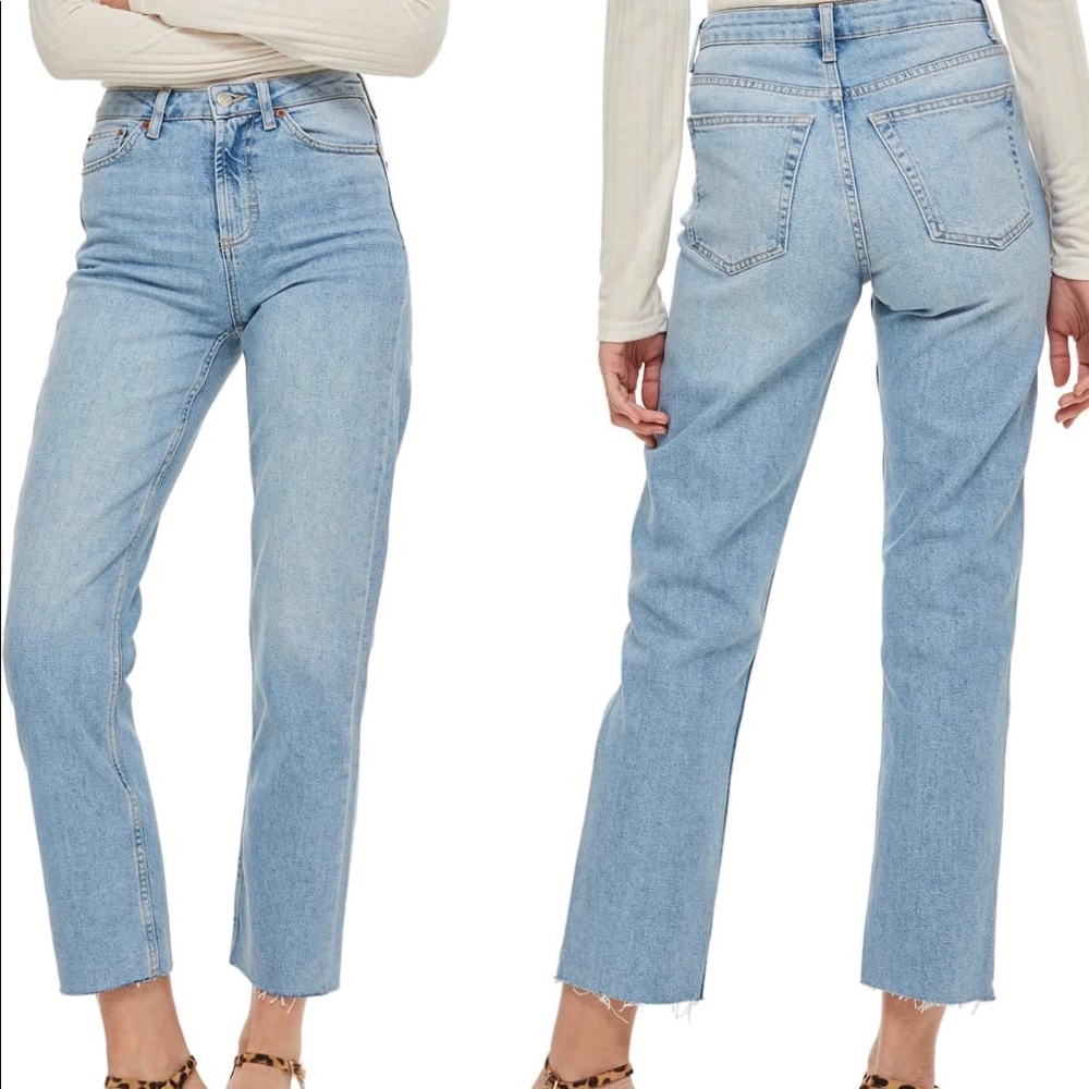 Cute, great fit TOPSHOP mom jeans